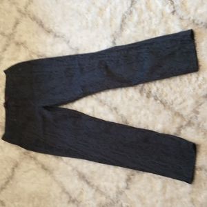 Gloria Vanderbilt Missy women's size 10 blue jeans with black pattern